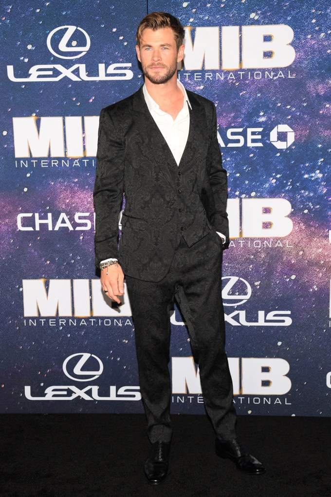 Chris Hemsworth at the ‘Men in Black: International’ premiere in NYC