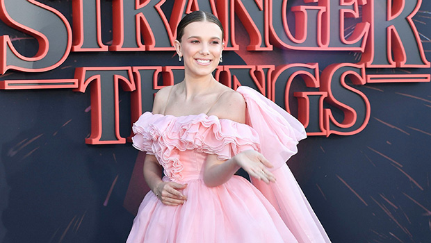 Fame10 - How adorable did 13-year old Stranger Things actress Millie Bobby  Brown look on last night's Golden Globes red carpet?!