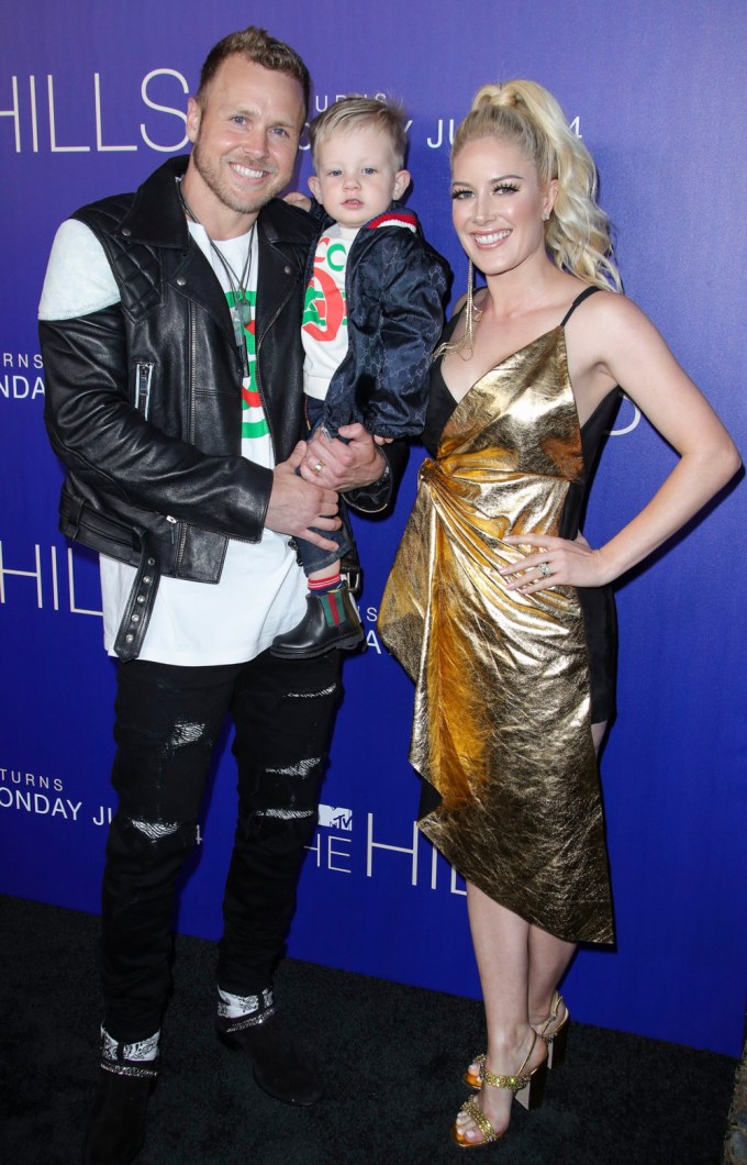 Spencer Pratt, Heidi Montag & Their Baby At ‘The Hills: New Beginnings’ Premiere Party