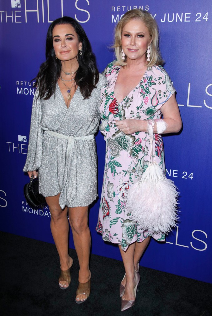 Kyle Richards & Kathy Hilton At ‘The Hills: New Beginnings’ Premiere Party