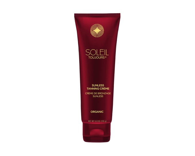 Soleil Toujours Organic Sunless Tanning Crème, $48, soleiltoujours.com