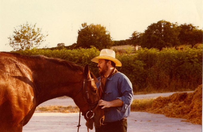 Pavarotti With A Horse
