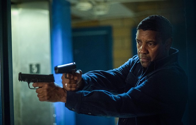 Denzel Washington looks serious in ‘The Equalizer 2’