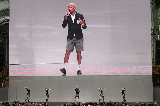 Pharrell Performs At Karl For Ever Memorial