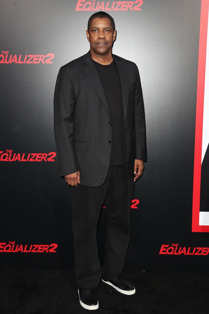 Denzel Washington at ‘The Equalizer 2’ film premiere