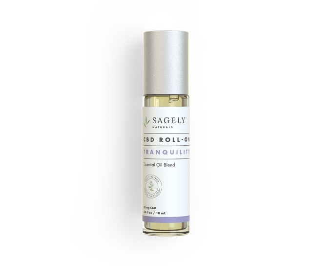 Sagely Naturals Tranquility Roll-On, $29.99, sagelynaturals.com