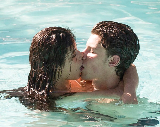 Shawn Mendes and Camila Cabello Kissing In Water