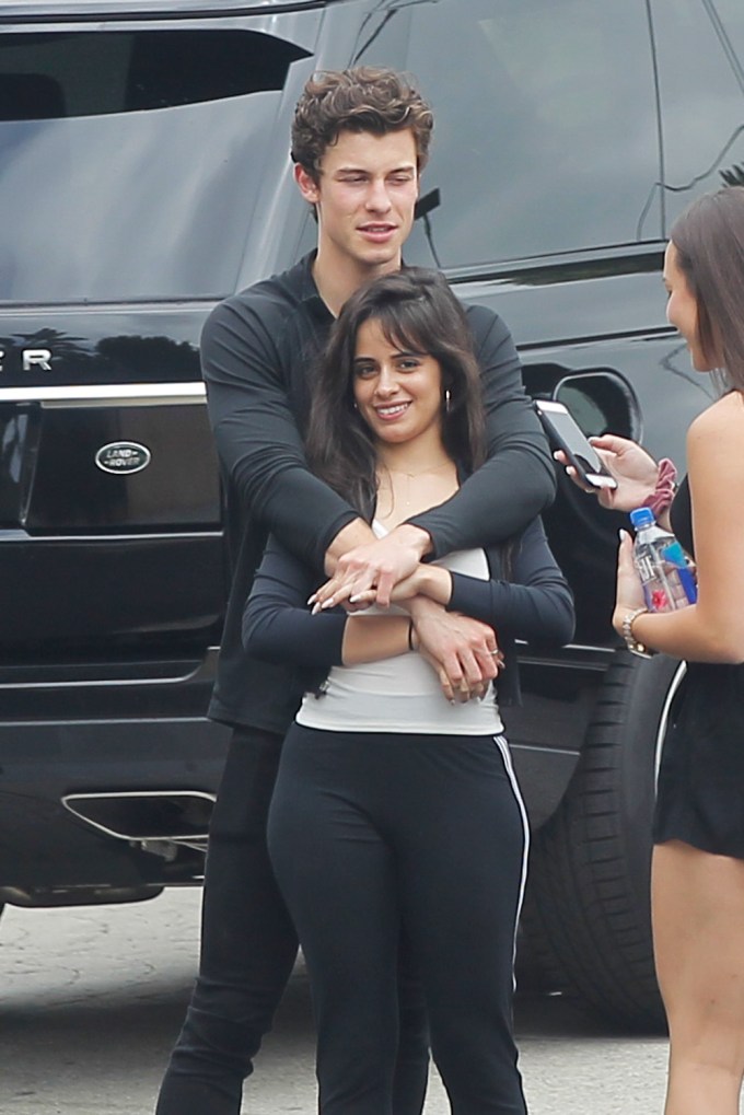 Shawn Mendes and Camila Cabello Showing PDA