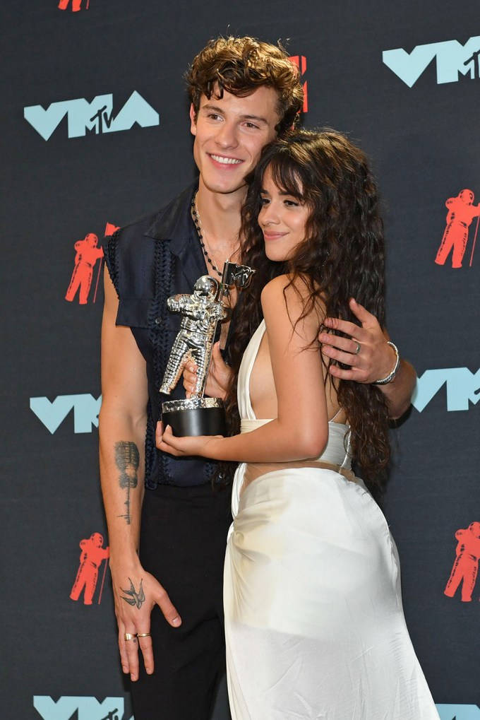 Shawn Mendes & Camila Cabello at the VMAs