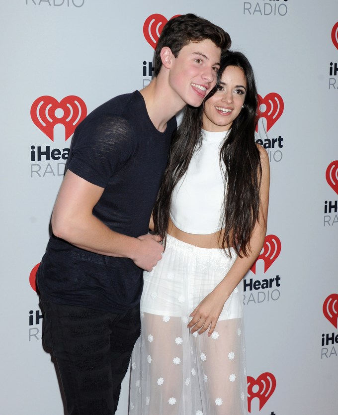 Shawn Mendes & Camila Cabello smile together