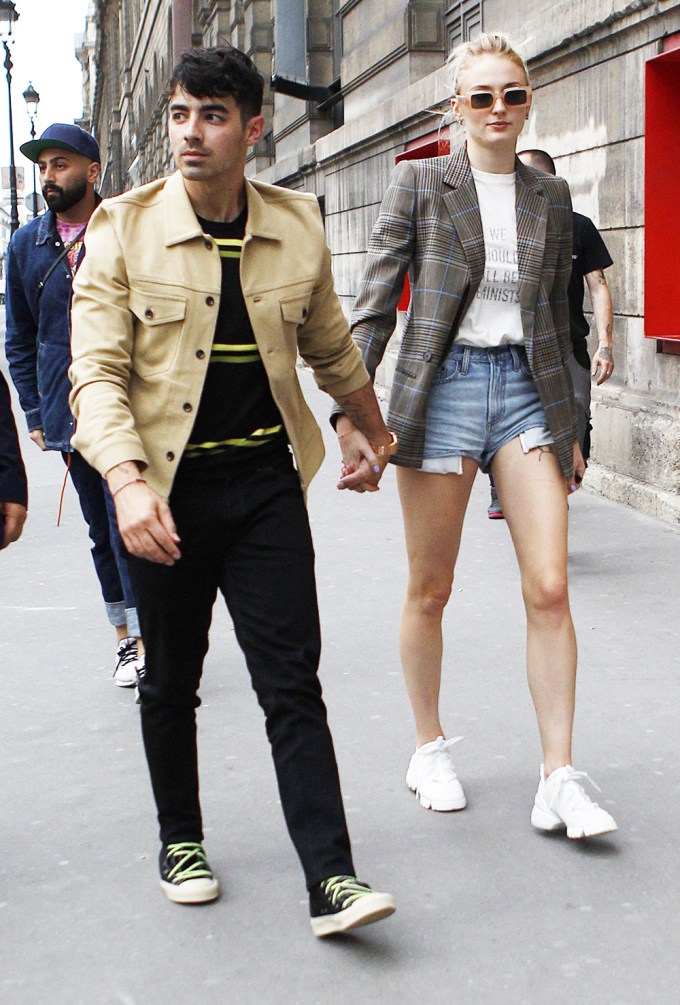 Joe Jonas and Sophie Turner Enjoying Paris