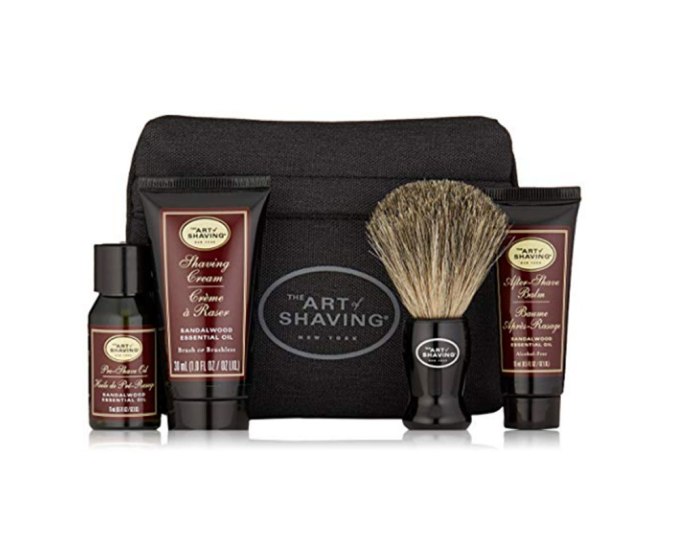 The Art of Shaving 4 Piece Starter Kit with Bag, $24, Amazon
