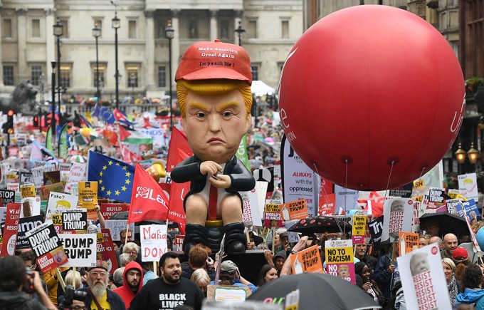 Thousands Gather In London Streets