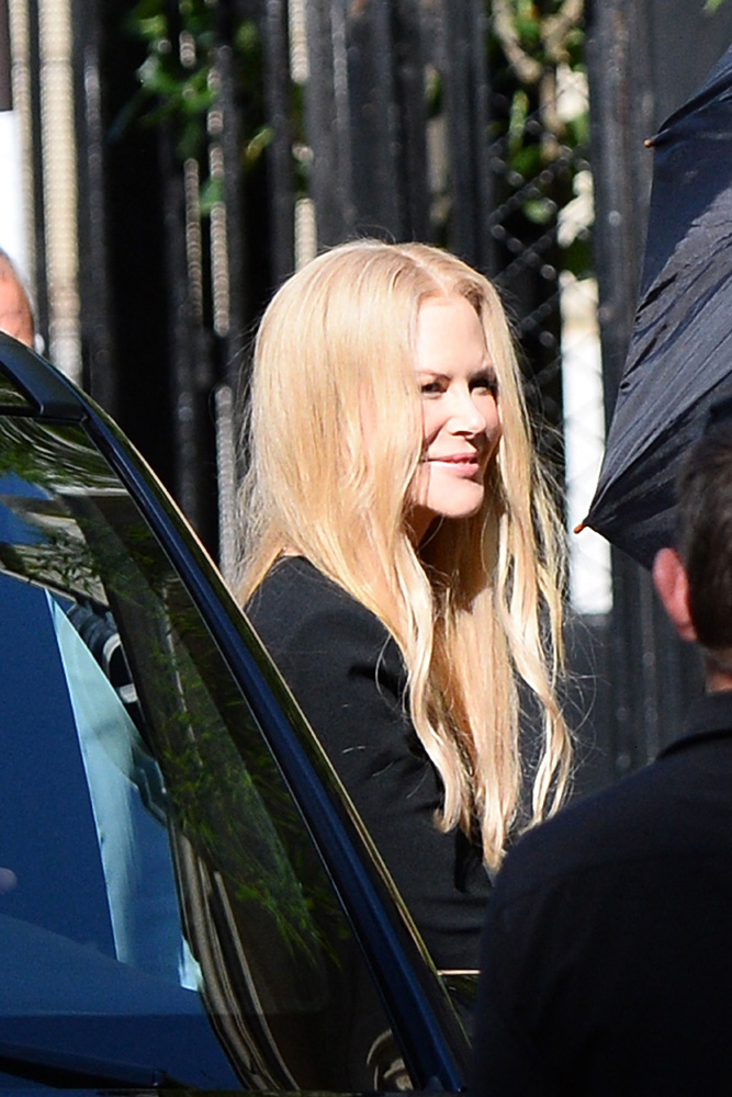 Nicole Kidman Arrives At Zoe Kravitz’s Wedding