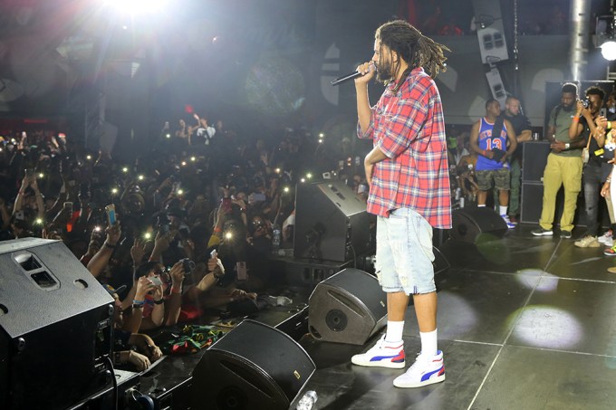 Singer J Cole Sold out his Day Party 4th of July Show at the Brooklyn Mirage
