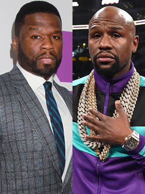 Floyd Mayweather Is Trolled For His Louis Vuitton Outfit, 50 Cent