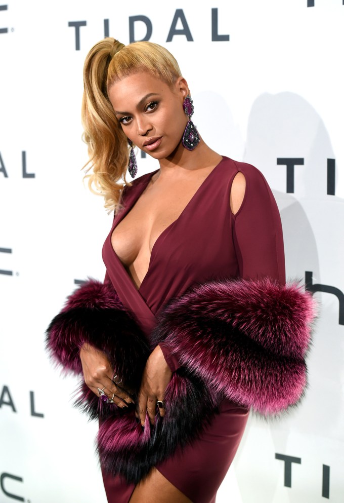 Beyoncé at a TIDAL event
