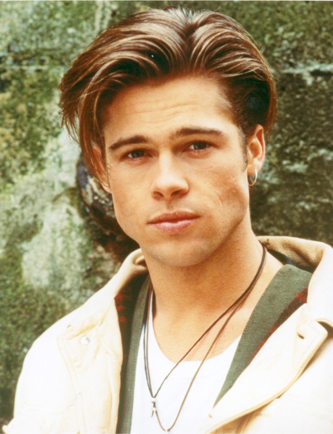 Brad Pitt in an early photo