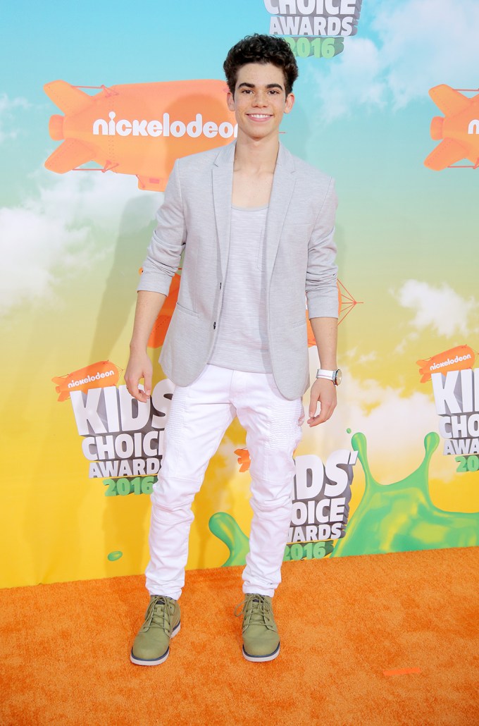 Cameron Boyce Arrives At Nickelodeon Kids’ Choice Awards