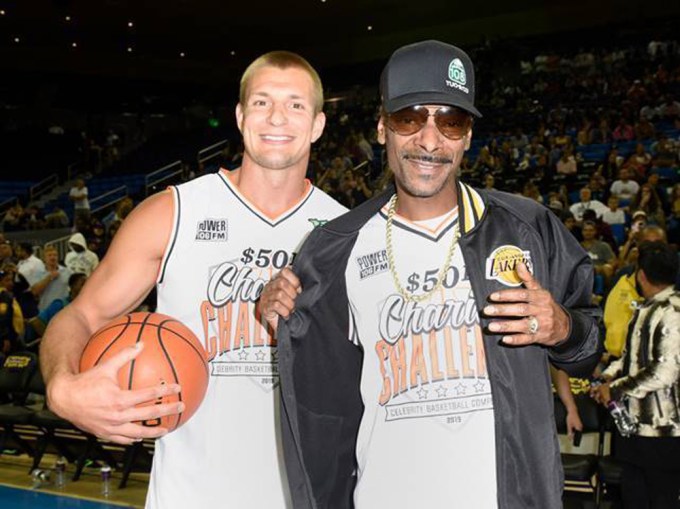 Rob Gronkowski and Snoop Dogg