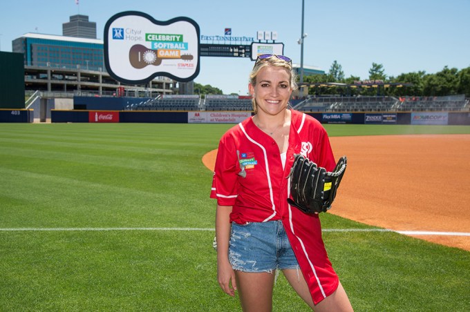 Jamie Lynn Spears at the 26th Annual City of Hope’s Celebrity Softball Game