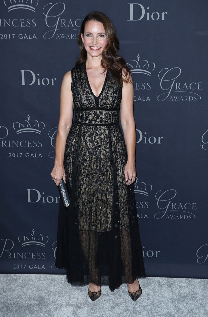 Kristin Davis at the Princess Grace Awards Gala
