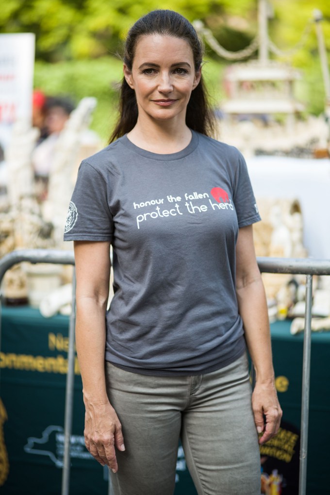Kristin Davis Protests Ivory Trade
