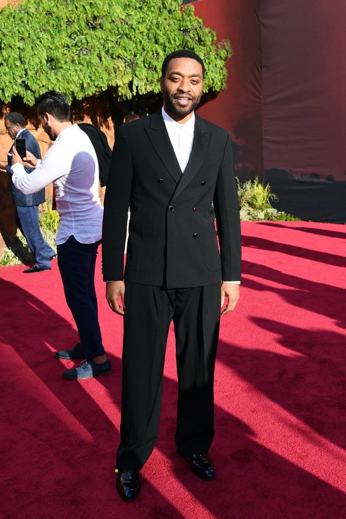 Chiwetel Ejiofor at ‘The Lion King’ film premiere