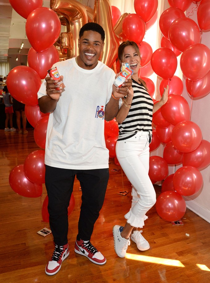 Brooke Burke and Sterling Shepard team up with Horizon Organuc This Back-to-School Season