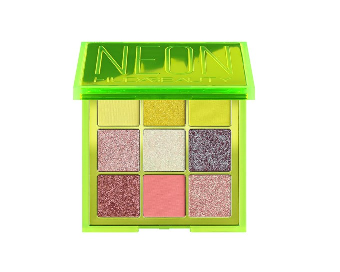 Huda Beauty Neon Obsessions Pressed Pigment Palette, $29, ShopHudaBeauty.com & Sephora
