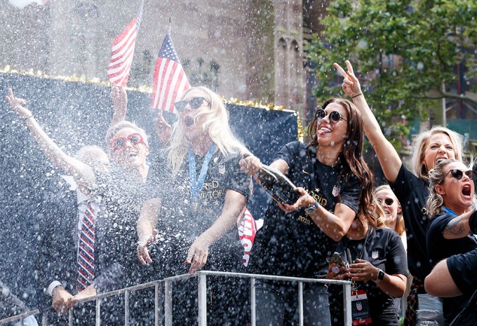 Ticker Tape Parade for US Women’s World Cup Team in New York, USA – 10 Jul 2019