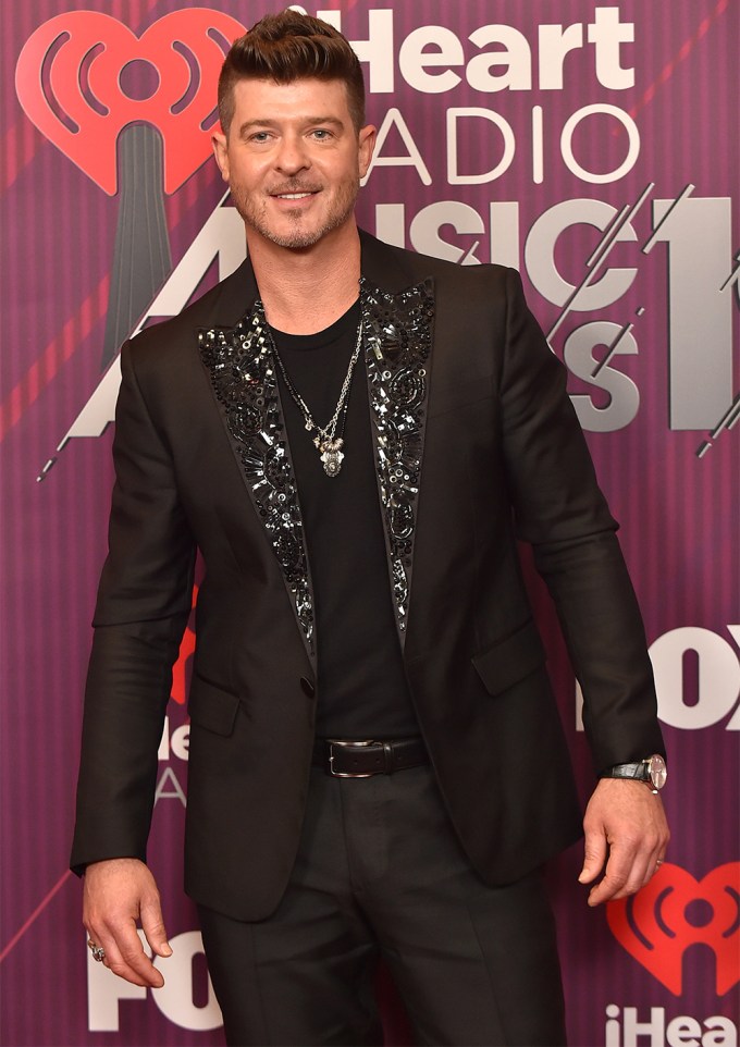 Robin Thicke At The iHeartRadio Music Awards