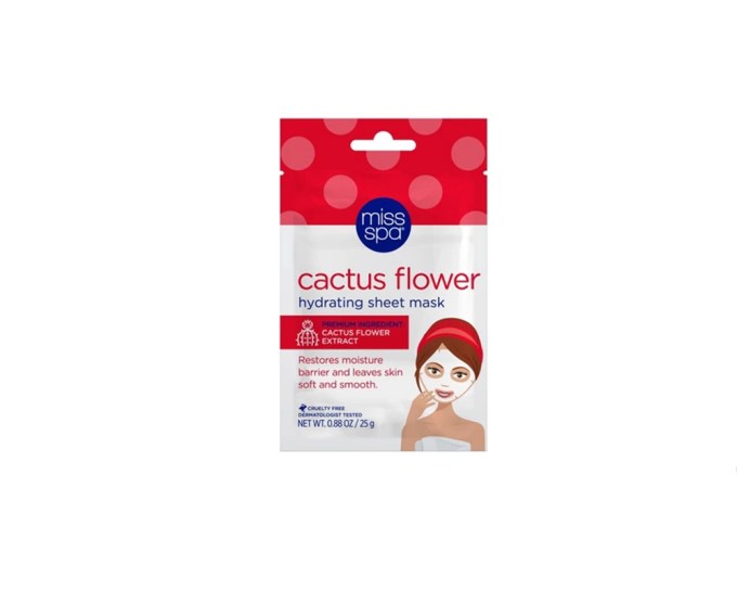 Miss Spa Cactus Flower Hydrating Facial Sheet Mask, $3.99, Ulta