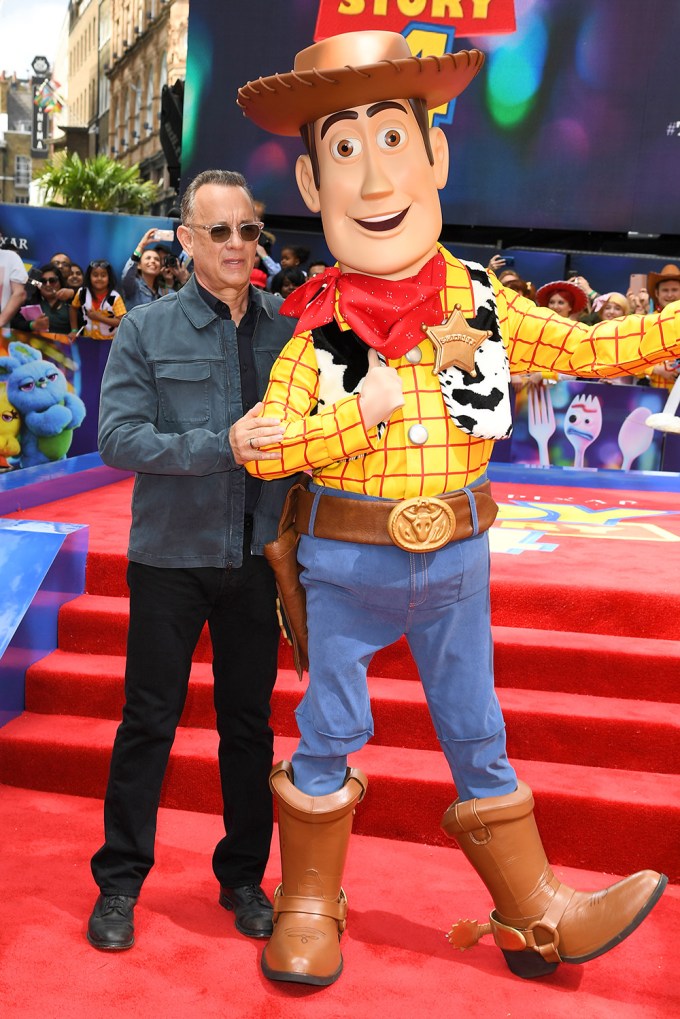 Tom Hanks With Himself aka ‘Toy Story 4’s Woody