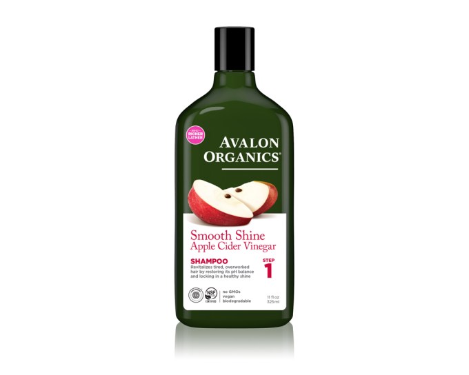 Avalon Organics Smooth Shine Apple Cider Vinegar Shampoo, $40.88, Amazon