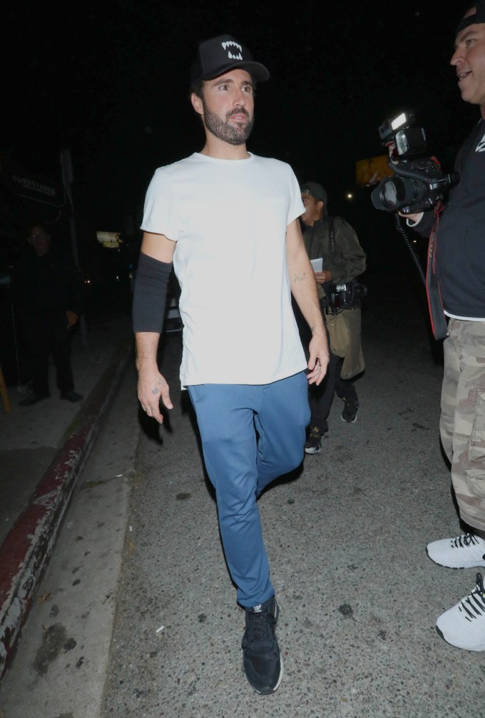 Brody Jenner walking in Los Angeles