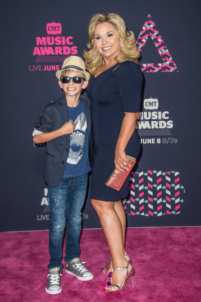Julie & Grayson Chrisley At The 2016 CMT Music Awards