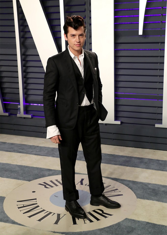 Cole Sprouse At The 2019 Vanity Fair Oscar Party