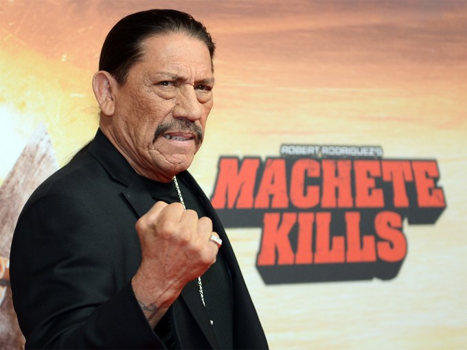 Danny Trejo Throws Fists At The ‘Machete Kills’ Premiere