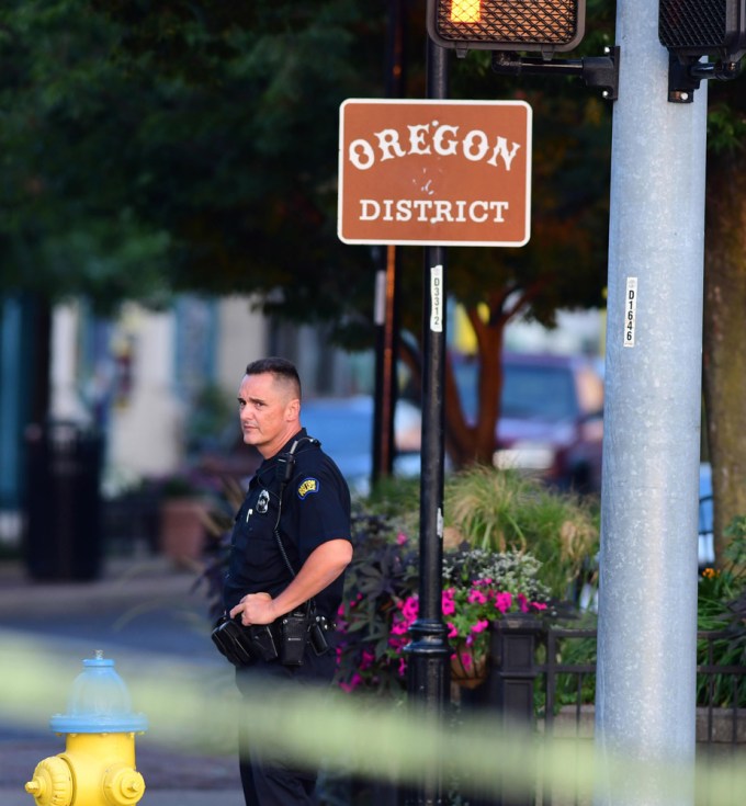 A police officer in the Oregon district