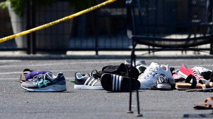 Aftermath of mass shooting in Dayton, Ohio, USA – 04 Aug 2019