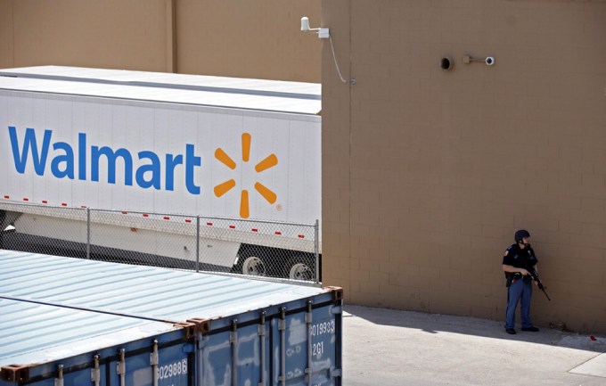 The Walmart where the shooting took place in El Paso