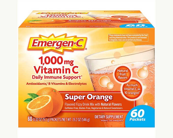 Emergen-C Vitamin C Drink Mix Super Orange, $16.88, Walmart