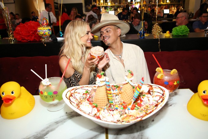 Evan Ross And Ashlee Simpson Ross