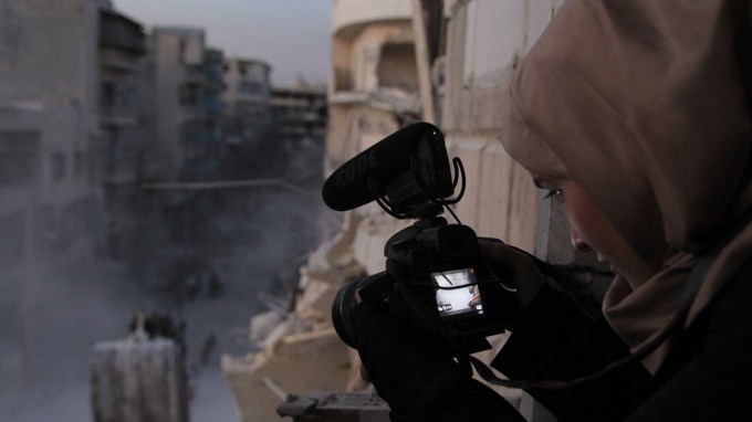 Waad Al-Kateab Filming in Syria