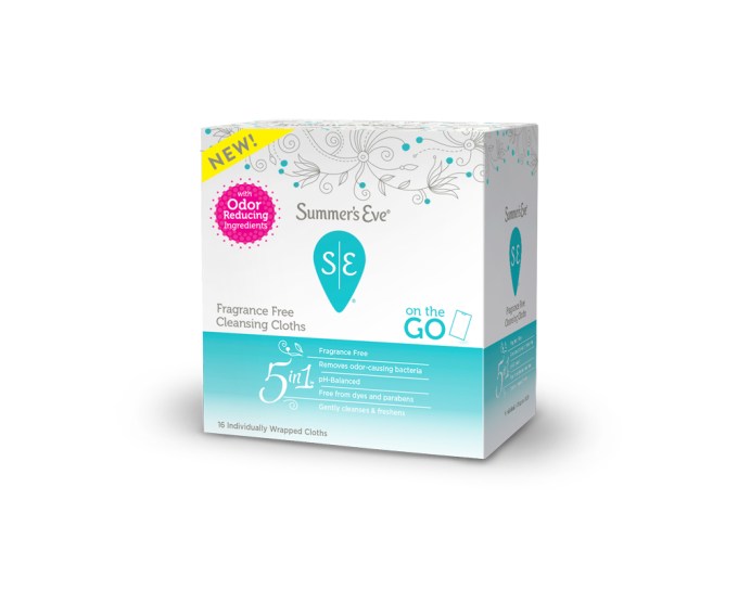 Summer’s Eve Fragrance Free Individual Cleansing Cloths, $1.79, Target