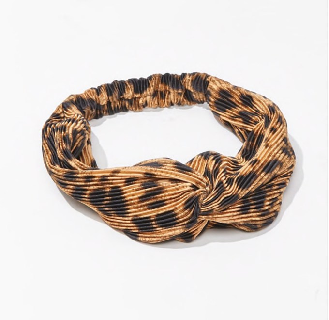 Forever 21 Leopard Print Headwrap, $4.99, Forever21.com