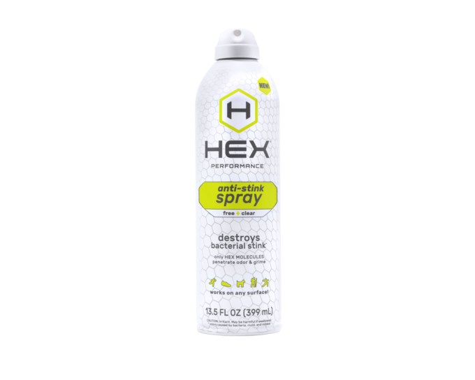 HEX Performance Anti-stink Spray, $9.99, HexPerformance.com August 27, 2019, 3:03pm