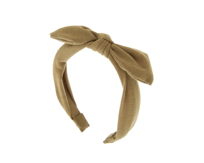 Icing Jersey Solid Bow Headband – Sage Green, $3.99, Icing.com