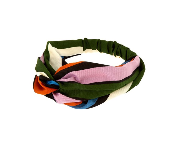 Icing Safari Stripe Knot Headwrap, $4.99, Icing.com